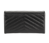 Saint Laurent Cassandre Large Flap Wallet, back view